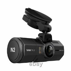 VANTRUE N2 64GB BUNDLE PACKAGE Dual Dash Cam, GPS, Hardwire Kit, Samsung SDXC