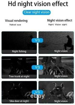 VISORE NOTTURNO HD-Digital Night Vision binocolo 400m REGISTRAZIONE VIDEO/FOTO