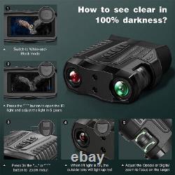 Velotrex Digital Night Vision Binoculars Goggles For Total Darkness Surveillance