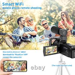 Video Camera Camcorder 4K 48MP YouTube Camera WiFi Digital Camera Vlogging Vlog