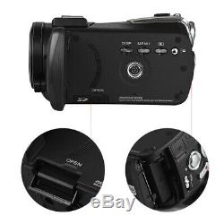 Video Camera UHD 1080P Professional Video Camcorder 30X Digital Zoom Camera J7G8