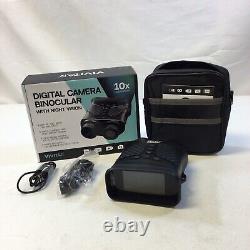 Vivitar VIVCVIR12 Digital Camera Binocular 10x Zoom withNight Vision