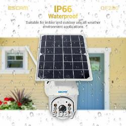 WIFI 1080P Solar Power PTZ IP Camera Wireless Outdoor Security CCTV Night Vision