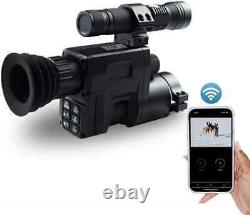 WiFi Digital Night Vision Scope Video Camera for Riflescopes Hunting IR Optics
