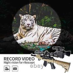 WiFi Digital Night Vision Scope Video Camera for Riflescopes Hunting IR Optics