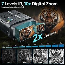 WiFi Night Vision Goggles 4K Digital HD IR Binoculars 10X Zoom Hunting 2025