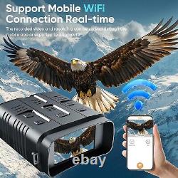 WiFi Night Vision Goggles 4K Digital HD IR Binoculars 10X Zoom Hunting 2025