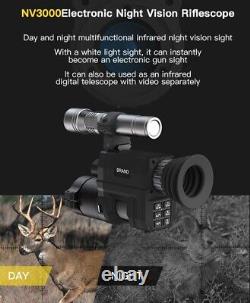 Wifi IR Night Vision Scope 850nm HD Optical Monocular Hunting Digital Camera