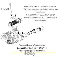 Wifi IR Night Vision Scope 850nm HD Optical Monocular Hunting Digital Camera