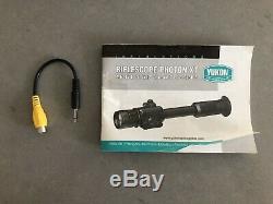 Yukon Photon XT Riflescope 6.5 x 50s Digital Night Vision Plus Doubler And Case