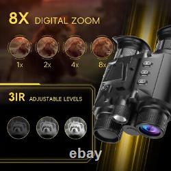 Z9158 3D Night Vision 850nm Zoom Binoculars Infrared Digital Head Mount Goggles