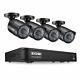 Zosi 5mp Nvr Poe 2mp Security Camera System Ip Camera 120ft Night Vision
