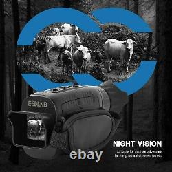 3-12x Vision Nocturne Monoculaire Avec 1,5 Tft LCD 7 Grades Ir Caméra Enregistreur Vidéo