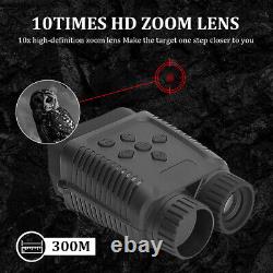 4x Digital Zoom Vision De Nuit Télescope Avec Caméra Hd Objectif Infrarouge Jumelles