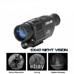 5x40 Caméra Infrarouge De Vision Nocturne Monoculaire Appareil De Navigation Du Télescope Numérique