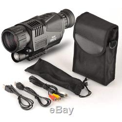 5x40mm Numérique Monoculaire De Vision Nocturne Infrarouge Caméra Ir Avec 1,5 Pouces Tft LCD