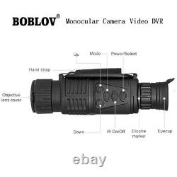 5x 40mm Numérique Infrarouge De Vision Nocturne 200m Plage Prend Photo Video Dvr