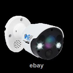 8 Canal 4k Nvr 6 X 8mp Full Color 4k Microphone Poe Ip Security Camera System
