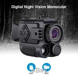 8 Go 5x Numérique Infrarouge De Vision Nocturne Automatique Ir Sauvage Scoutisme Riflescope