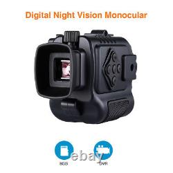 8 Go 5x Vision Nocturne Infrarouge Numérique Monoculaire 850nm Prendre Photo Vidéo Binoculaire
