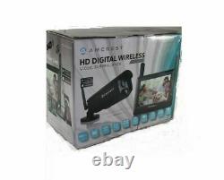 Amcrest Wld895 720p 4ch 7 Système De Surveillance Vidéo Sans Fil Bullet Ip66 Caméra