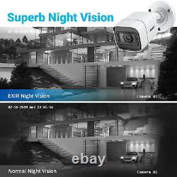 Annke 4k Ultra Hd 5mp/8mp Cctv Security Camera System 8ch Dvr Home Outdoor 0-4 To