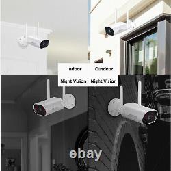 Anran Home Security Camera System Wireless 3mp 8ch Outdoor 1 To Hard Drive Audio