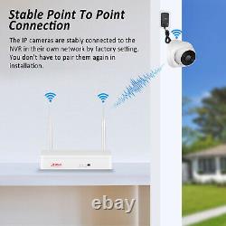 Anran Home Security System Wireless 1080p Caméra Audio Wifi Cctv 3mp 8ch Nvr Kit
