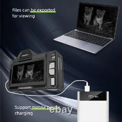 Appareil de vision nocturne avec zoom numérique 10X, 4 caméras SLR 4K UHD en couleur intégrale avec WIFI