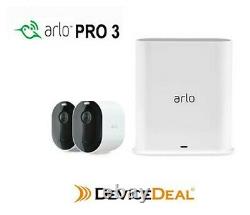 Arlo Pro 3 2k Qhd Wire-free Security 2-camera System Vms4240p Au Version