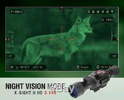 Atn 3-14x Vision Nocturne Numérique Portée Du Fusil Chasse Tactique Vidéo Range Range