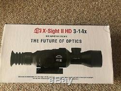 Atn X-vue II Intelligente Hd Jour / Nuit Numérique Vision 3-14x Portée Rifle