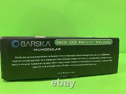 Barska Nvx100 Night Vision Cas Monoculaire D'appareil Photo Numérique Et D'enregistreur Vidéo
