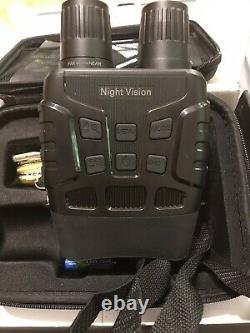 Bnise Digital Night Vision Jumelles Pour L'obscurité Complète Prenez Images Et Spy