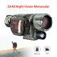 Boblov 5x40 Caméscope Numérique Infrarouge De Vision Nocturne Monoculaire Avec 8g 3dd
