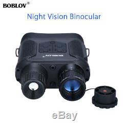 Boblov Nv400 7x31 Zoom Numérique 400 M Jumelles De Vision Nocturne / 1300ft Affichage Range
