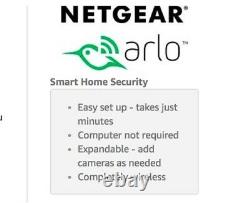 Brand New Arlo Smart Home 3 Hd Kit Caméra De Sécurité Netgear Vms3330-100eus