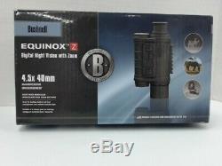 Bushnell Equinox Z Vision Nocturne Numérique Avec Zoom 4.5x 40mm