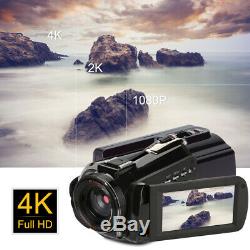 Caméra Vidéo Numérique DV Avec Caméscope Numérique Ordro Ac3-ips 4k Wifi Hd Hd Night Vision 3.0 30x