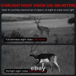Casque NVG30 Monoculaire de vision nocturne à grande vue 40° 940nm IR WIFI numérique Starlight