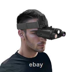 Chasse 36MP Lunettes de vision nocturne numériques Jumelles 4K HD Télescope pour casque