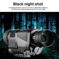 Chasse De Portée De Télescope Monoculaire De 200m De Vision Nocturne Infrarouge De Digital 5x40mm De Nuit