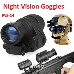 Digital Day & Night Vision Goggles Ir Caméra Infrarouge Portée 850nm Chasse À L'extérieur