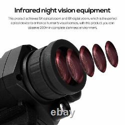 Digital Hd Infrared Night Vision Scope Ir Monoculaire Device Outdoor Hunting E4w0