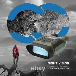 ESSLNB 7X31mm Jumelles de vision nocturne infrarouge Lunettes de vision nocturne numériques 32Go