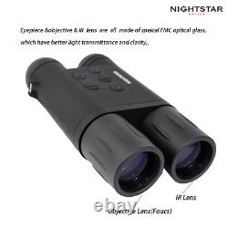 Enregistreur vidéo NightStar 4x42FVR Jumelles de vision nocturne numériques