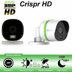 Ezviz Crispr 3mp 16 Canaux 8 Caméra Dvr 3to Tvi Smart Home System Security Cam