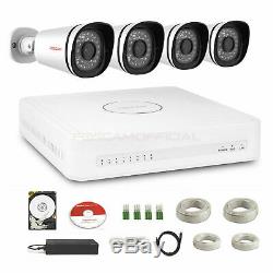 Foscam 8 Canaux Xpoe 4x 720p Caméra De Sécurité Cctv 1tb Hdd Système De Surveillance