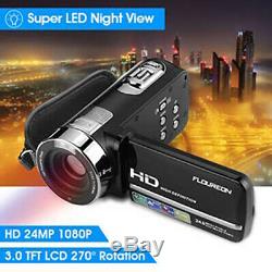 Full Hd 1080p 24mp LCD 16x Night Vision Caméscope Numérique Caméra DV U