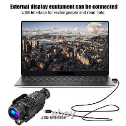 Hd 5x40 Infrared Night Vision Caméra Vidéo De Chasse Au Télescope Monoculaire Numérique